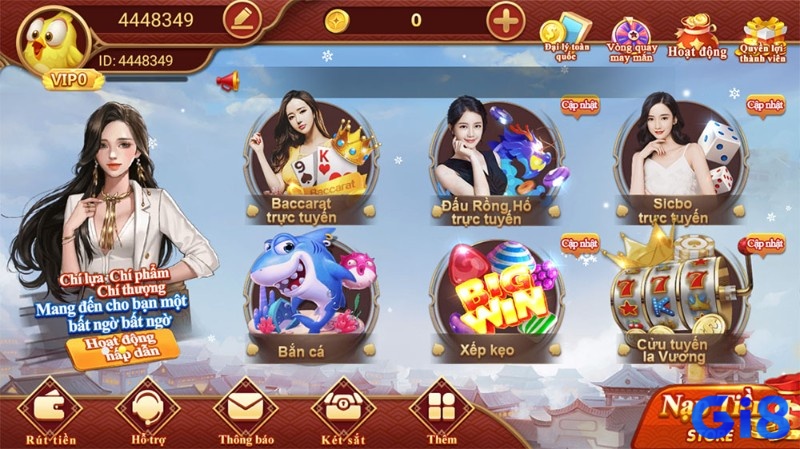 Casino live tại web game này là sự lựa chọn hoàn hảo nhất