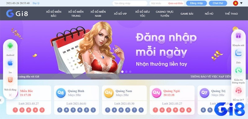 Cần đăng ký tài khoản trang đánh lô đề online uy tín Gi81