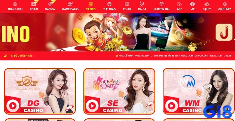 J8 Casino nhận được nhiều đánh giá tích cực từ người chơi