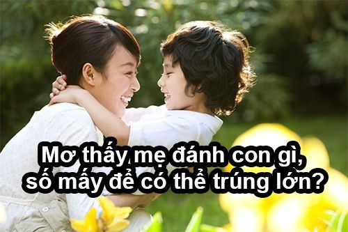 Mơ thấy mẹ đánh con gì thu hút tài lộc cho anh em